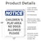 Signmission Children'S Play Area No Dogs Allowed, 12 in W x Rectangle, Plastic OS-2PACK-NS-P-1218-V-10588 - alternate 3